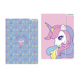 Carpeta con elástico A4 unicornio de colores