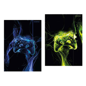 Carpeta con elástico A4 gamer