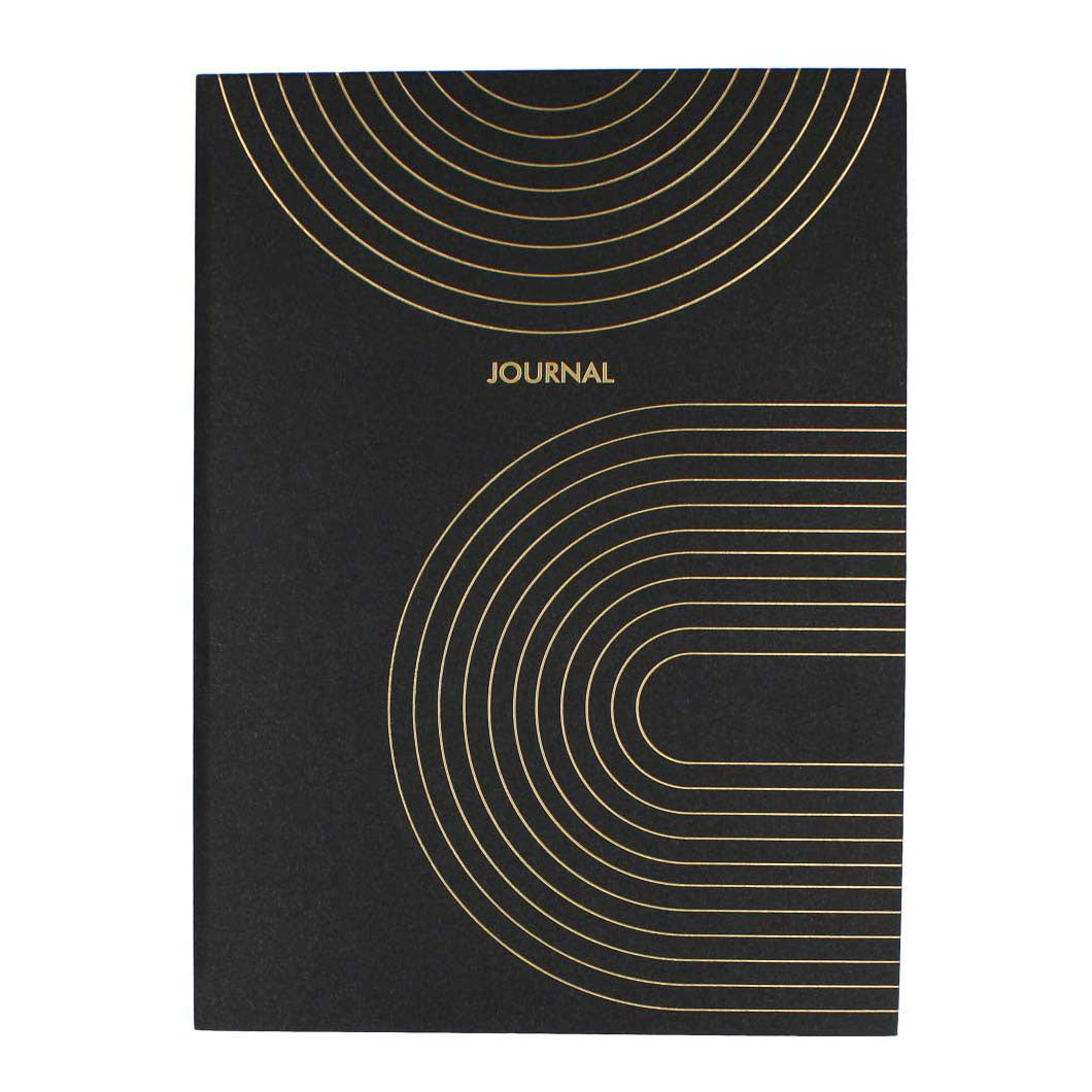 Cuaderno clásico dorado a5