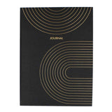 Cuaderno clásico dorado a5