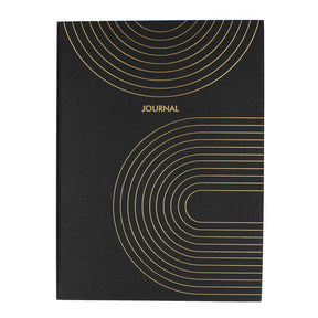 Cuaderno clásico dorado a5