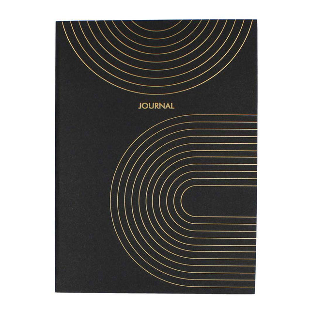 Cuaderno clásico dorado a5