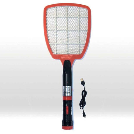 Matamoscas electrico fly shock recargable con linterna 5xLED