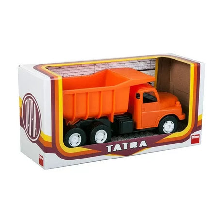 Camión volquete pequeño Dinotoys tatra de 30 cm de tamaño