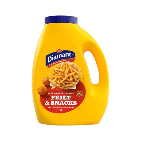 Snacks de patatas fritas con grasa líquida para freír Diamond (4x 3 litros)