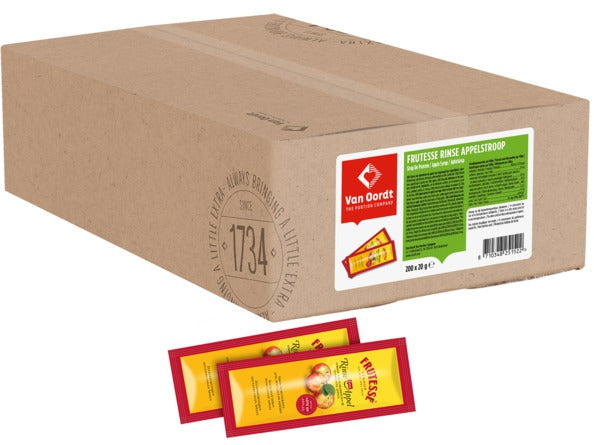 Vasito de almíbar de manzana enjuagado Frutesse (240x 15gr)