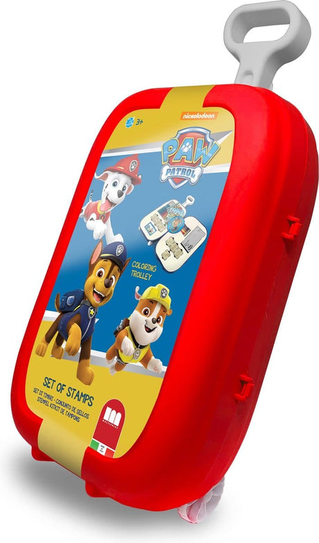Brand unit estuche dibujo patrulla canina con sellos 63 piezas