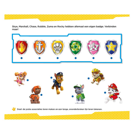 Patrulla canina deltas: divertidos juegos de escritura (4-5 años)