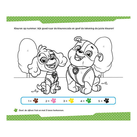 Patrulla canina deltas - divertidos juegos de contar (4-5 años)