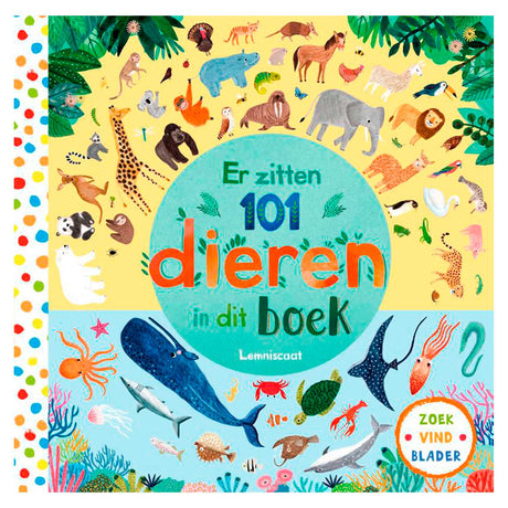 Casa central del libro Hay 101 animales en este libro. 3+