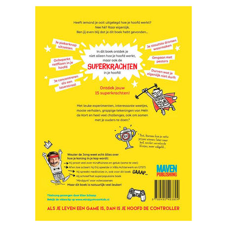 Central Book House superpoderes para tu cabeza: gimnasio mental para niños