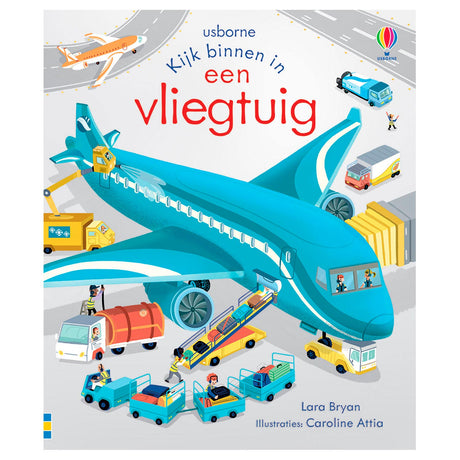 Los editores de Wpg miran el interior de un avión. 3+