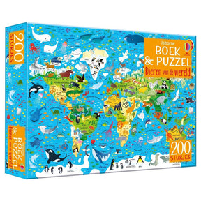 WPG editores animales del mundo libro y rompecabezas