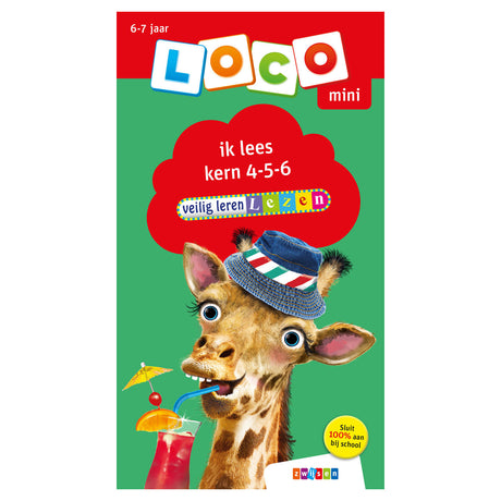Loco mini - veilig leren lezen ik lees kern 4-5-6 (6-7 jaar)