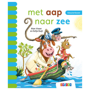 Wpg Publishers niño leyendo - con mono al mar