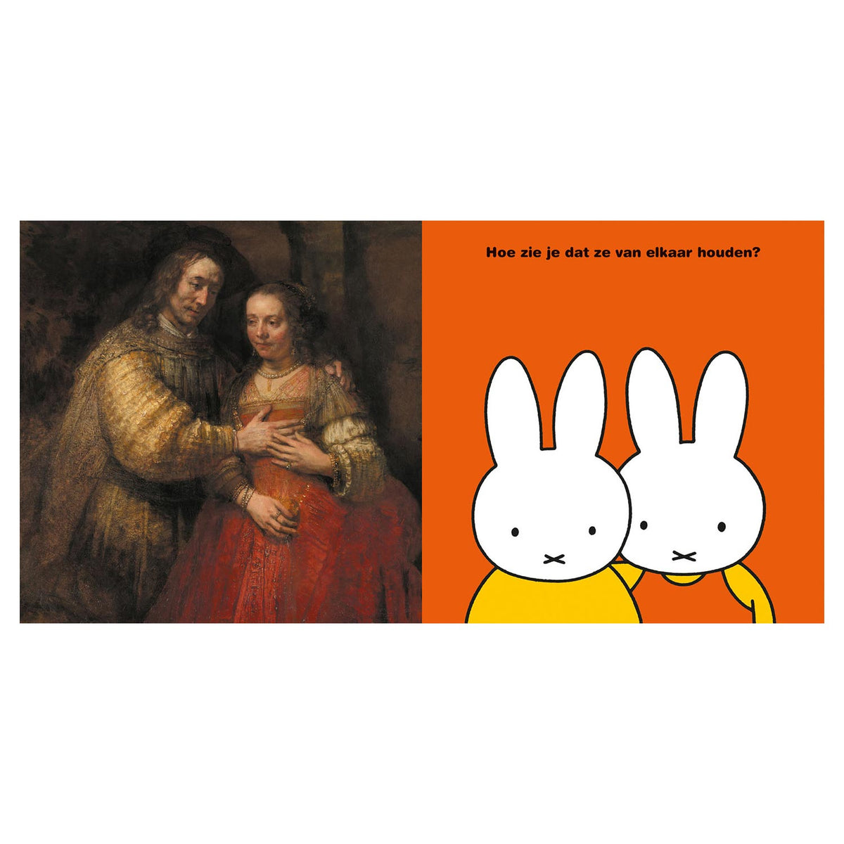 Casa central del libro Miffy x Rembrandt