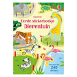 Primer libro de pegatinas de la editorial WPG, zoológico. 3+