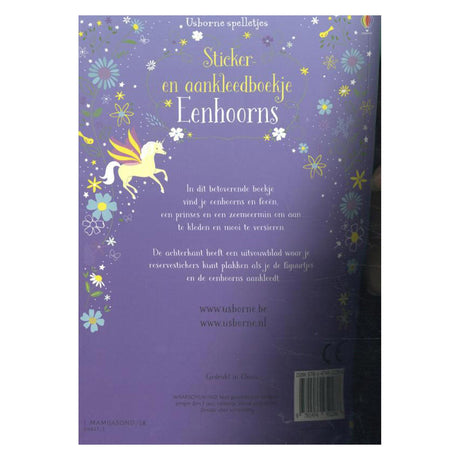 Wpg editores pegatina y libro de disfraces unicornios