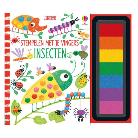 Los editores de Wpg estampan con los dedos - insectos