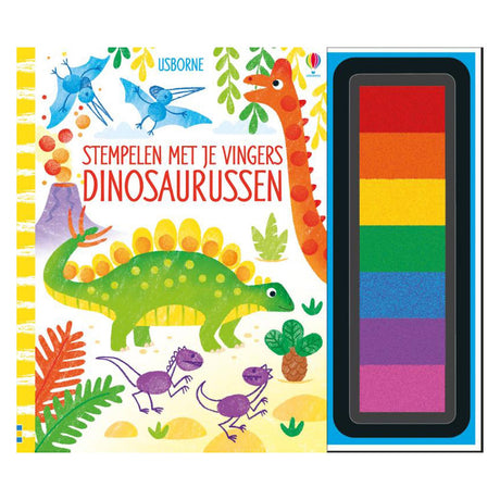 Los editores de wpg estampan con los dedos - dinosaurios