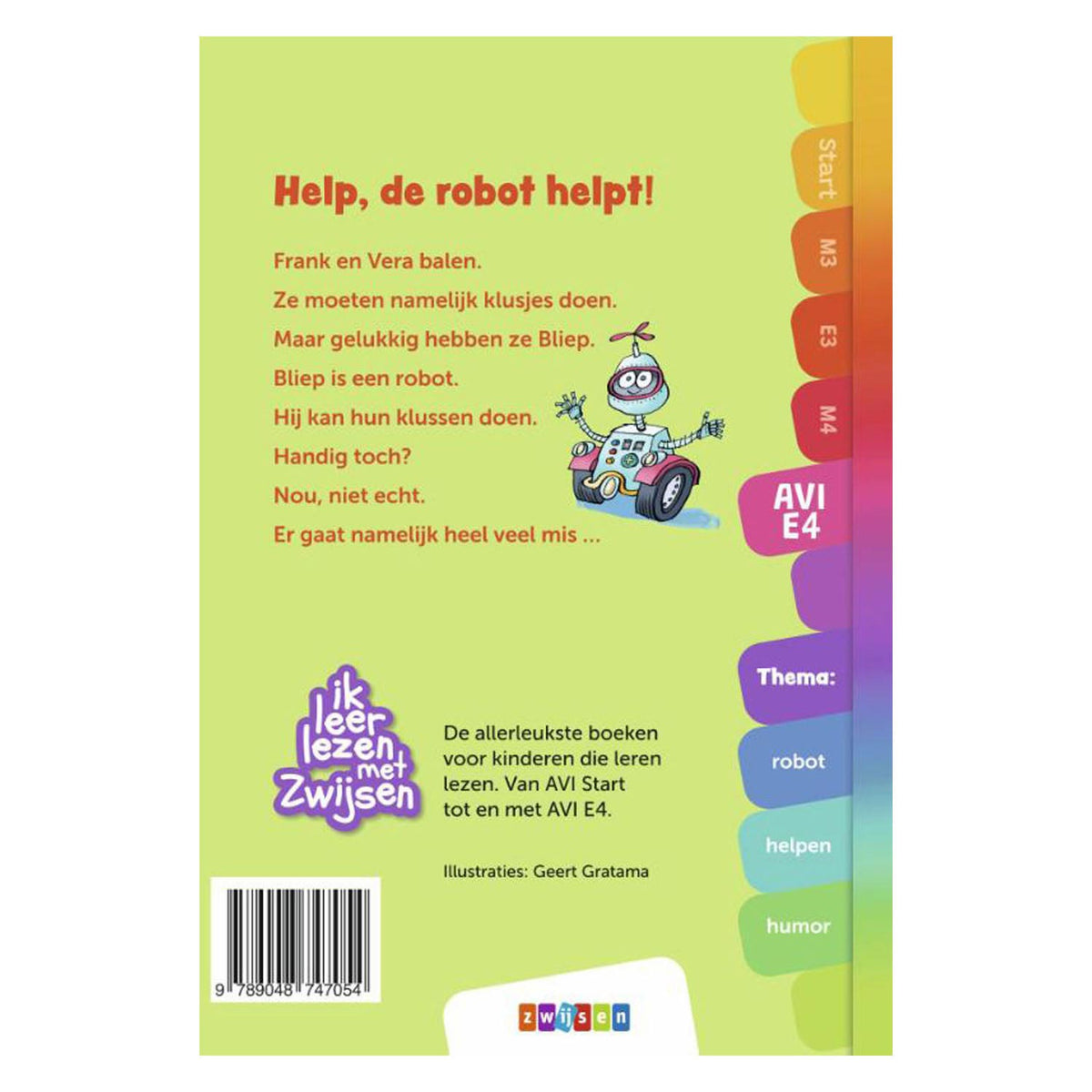 Wpg editores zwijsen libro avi m4 ¡ayuda al robot ayuda!