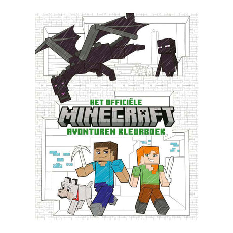 Editores WPG el libro para colorear oficial de aventuras de Minecraft