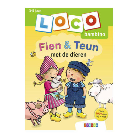 Cuaderno de ejercicios Loco bambino para jugar con los animales.