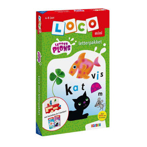 Paquete de letras de presentación de letras loco