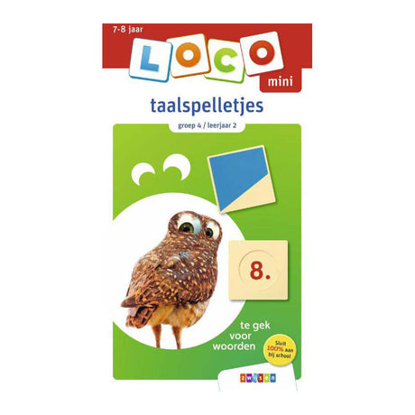 Folleto de práctica Loco mini juegos de lenguaje