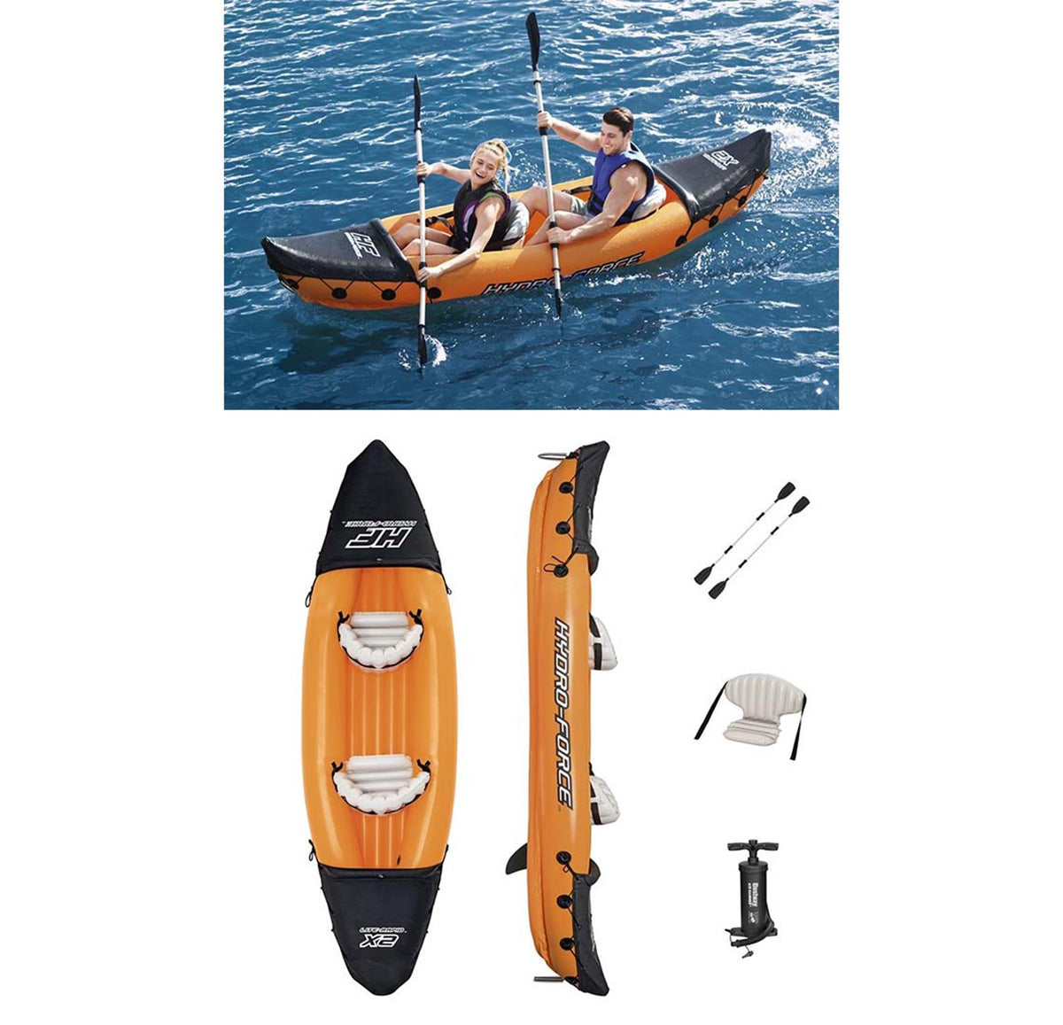 Bestway kayak hidroforce lite rapid x2 321x88cm