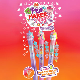 Bolígrafo mágico - mini unicornio 3 bolígrafos | 6 piezas