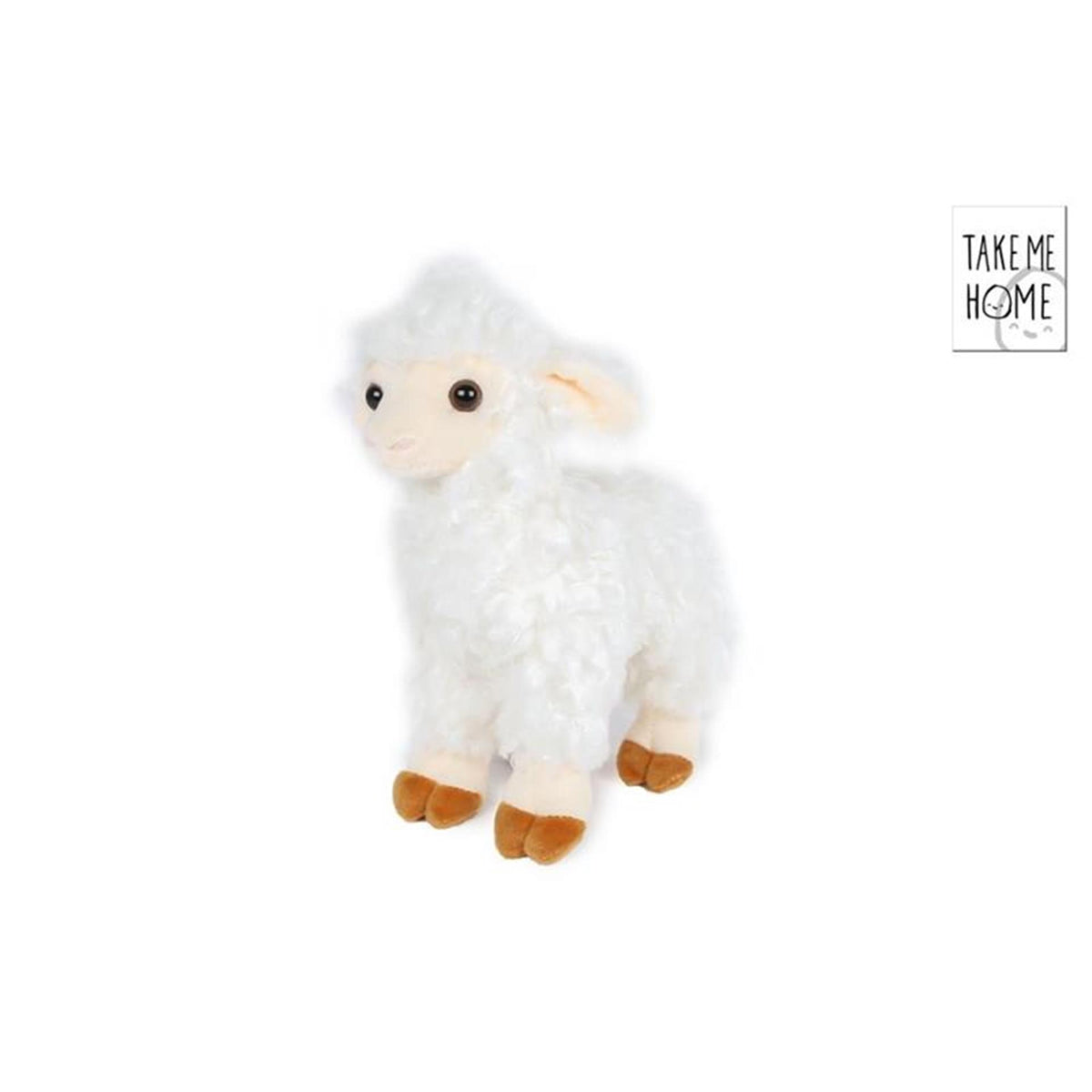 Take me home oveja peluche blanco de pie l 25cm