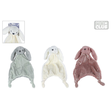 Mini club peluche conejito de tela con botones 3culo 38cm