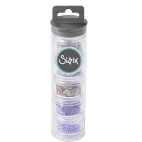 Sizzix • lentejuelas cuentas polvo de lavanda
