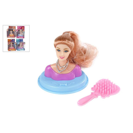 Peinar cabeza 9 cm con accesorios