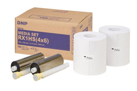 Papel DNP DSRX1HS-4X6 2 Roll � 700 St. 10x15 para DS-RX1HS
