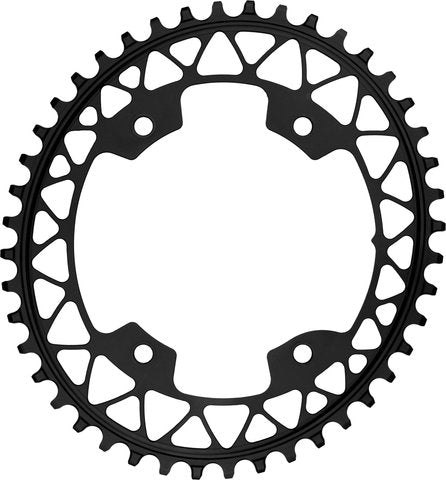 Plato gravel 1x ovalado Absoluteblack para 110 4 bcd