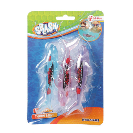 Toi-toys toi toys splash buceo pez tiburon set a 3