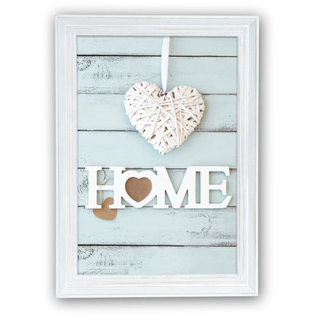 Marco de fotos Zep t15420 vintage blanco 20x20 cm