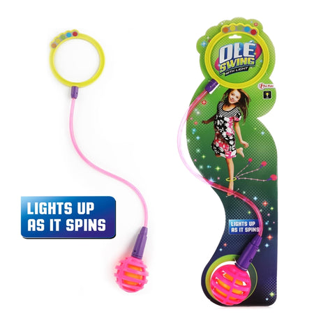 Toi-toys toi toys ole juego de columpio con luz en cuerda