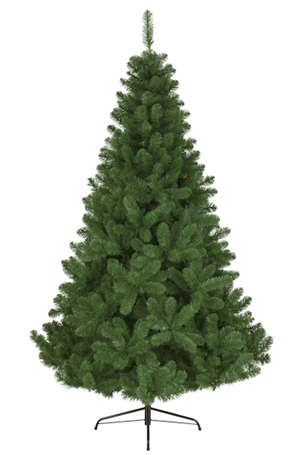 Árbol de Navidad artificial Everlands pino imperial 210cm alto verde diámetro 137cm