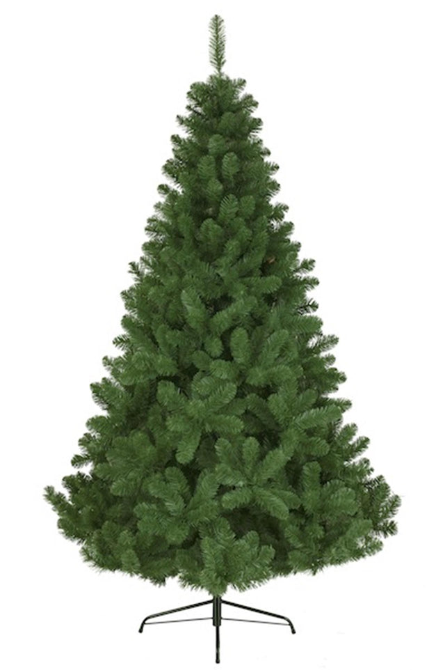 Árbol de Navidad artificial Everlands pino imperial 210cm alto verde diámetro 137cm