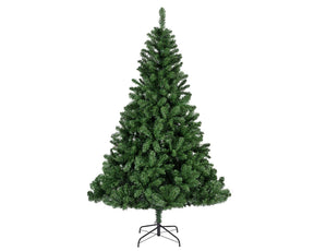 Árbol de Navidad artificial Everlands pino imperial 240cm alto verde diámetro 147cm