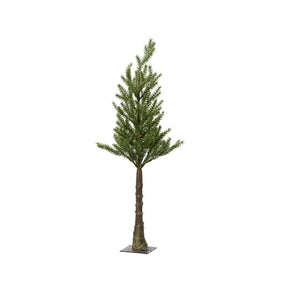 Decoris árbol de Navidad artificial mini sobre tronco ø18xh45cm