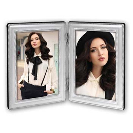 ZEP 22DS4-4 marco plateado 2x10x15 (21x16) CM