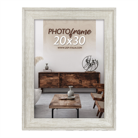 Marco de fotos ZEP RT546W Torino White 10x15 cm