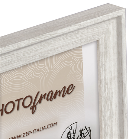 Marco de fotos ZEP RT546W Torino White 10x15 cm