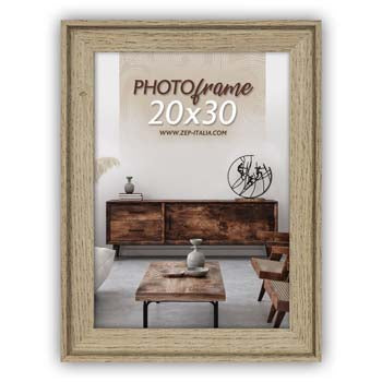 Marco de fotos ZEP RT768R Torino Brown 15x20 cm