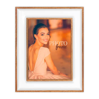 Marco de fotos ZEP XN346W Vienna White 10x15 cm