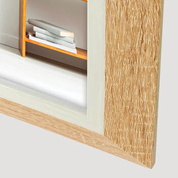Marco de fotos zep nt347n adler natural 30x40 cm
